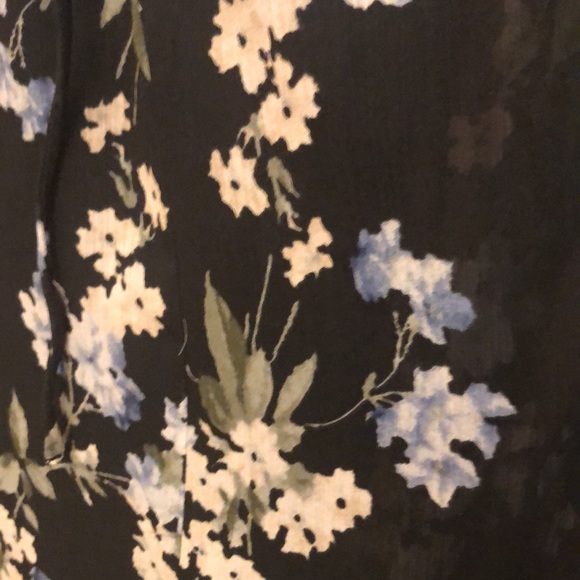 H&M boho navy/flower dress - Picture 3 of 7